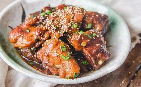 南瓜照烧鸡腿