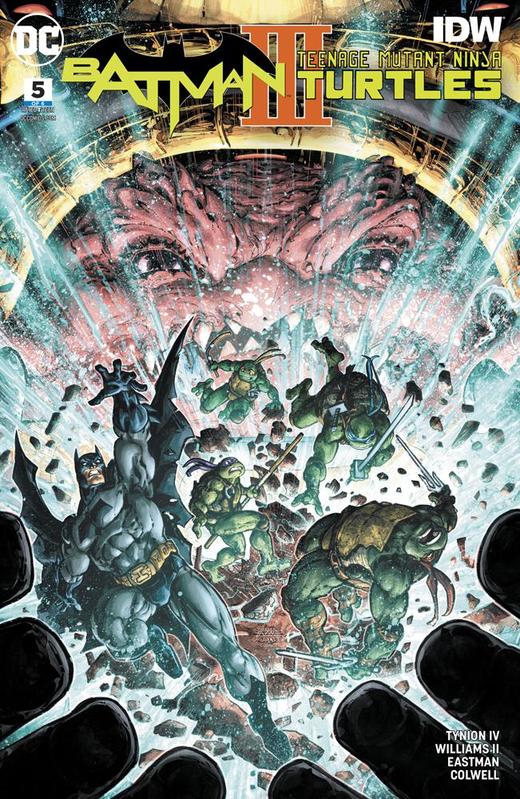 蝙蝠侠/忍者神龟 V3 斜线 Batman Teenage Mutant Ninja Turtles III（2019）普封 商品图1