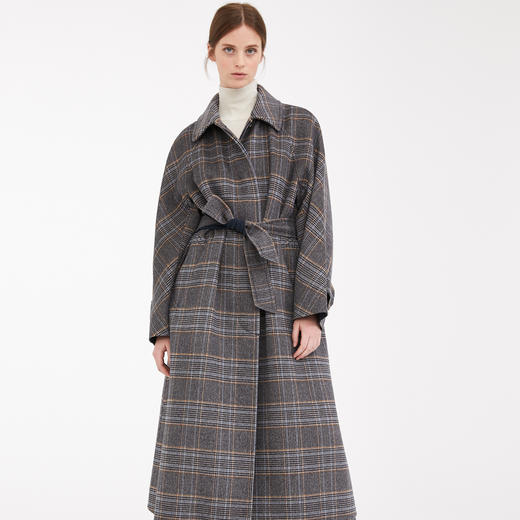 2楼 WeekendMaxMara 2019秋冬 格纹羊毛大衣【待调整】 商品图0