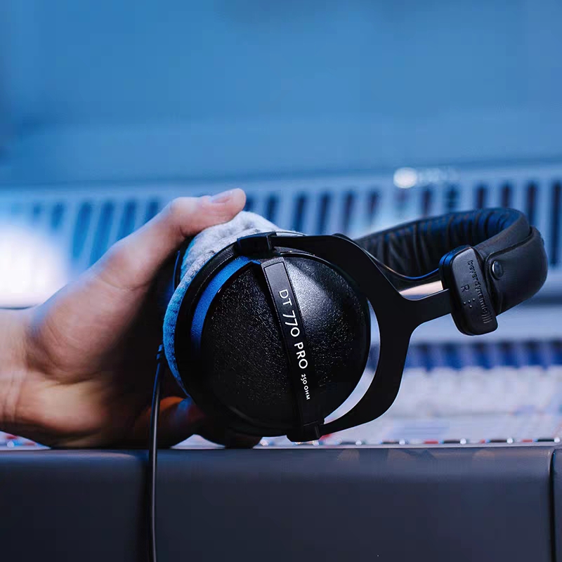 beyerdynamic/拜雅 dt770 pro录音室经典参考耳机