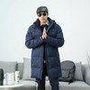 高端亮面蓝色！原价:8500 保时捷A*d X Porsche联名款男士中长款羽绒服 商品缩略图0