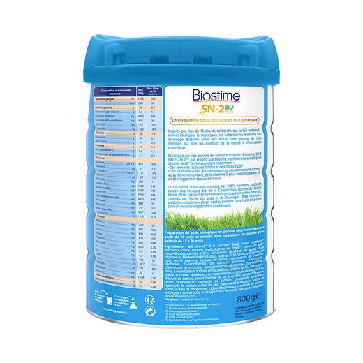 BIOSTIME 合生元 澳洲臻稀有机婴儿配方奶粉3段  800克 （2020年8月到期） 商品图1