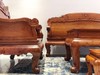 红桥红 家具严选  缅甸花梨(大果紫檀）  【如意素靠背沙发八件套】 商品缩略图5