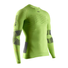 X-BIONIC EF-RT06W19M 效能4.0男士跑步运动上衣-轻量版跑马拉松比赛越野跑步耐力跑训练慢跑健身徒步运动