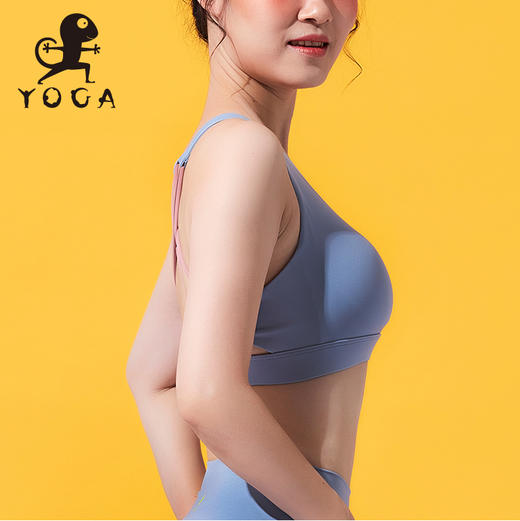 2020壁虎瑜伽【星晴】秋冬新款裸感美背聚拢瑜伽Bra 商品图3