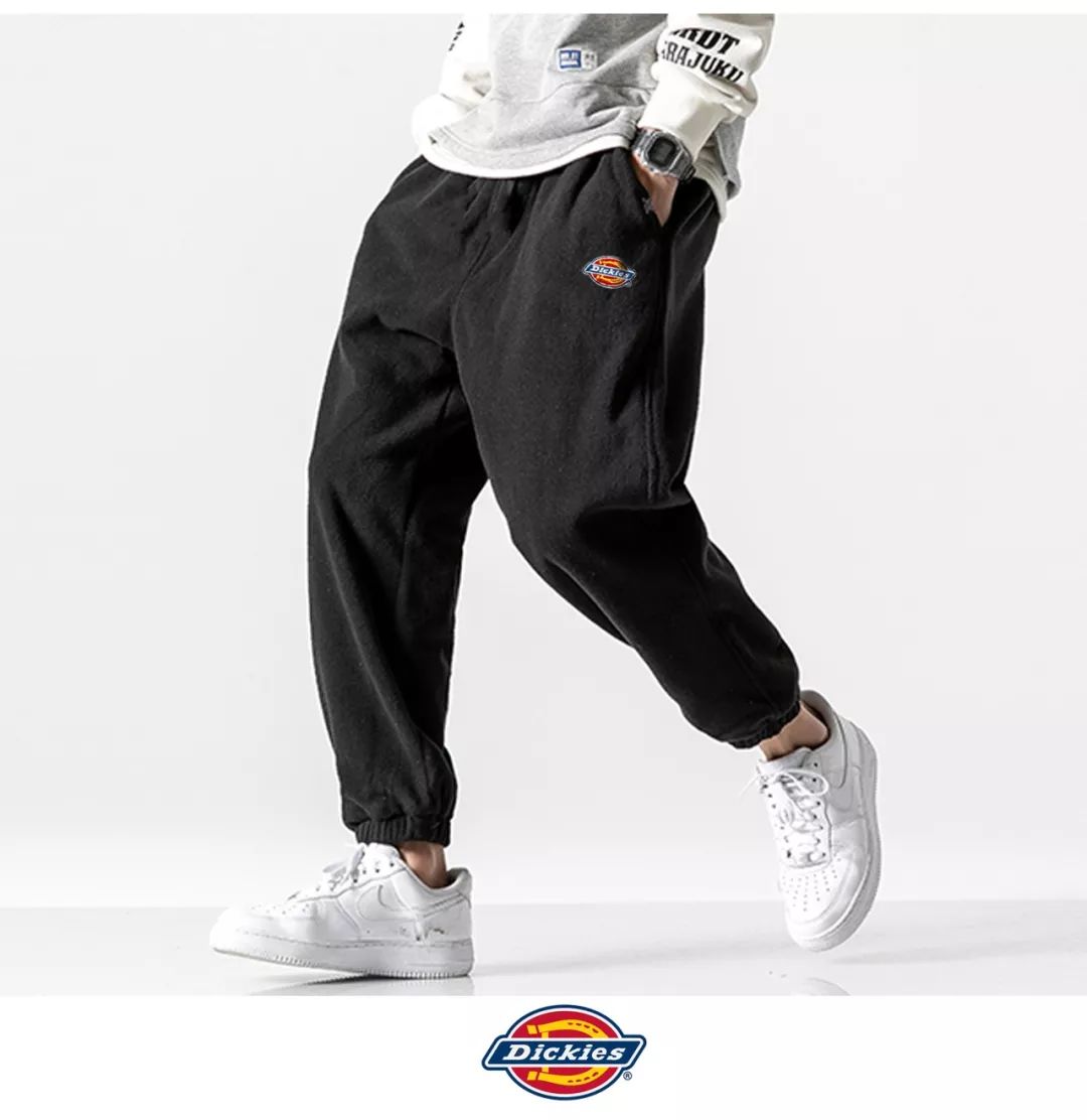 迪克斯dickies19ss#摇粒绒基础款束腿裤