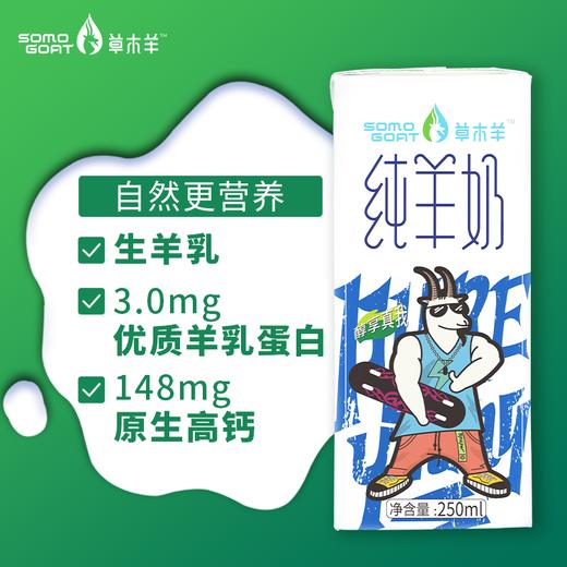 草木羊 | 纯羊奶 生羊乳山羊奶 非牛奶250ML*6盒 商品图3