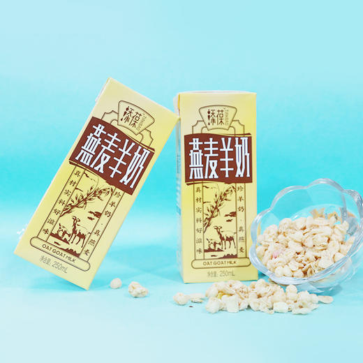 添葆 | 燕麦羊奶 山羊奶 利乐包早餐羊奶 250ml*6盒 商品图5