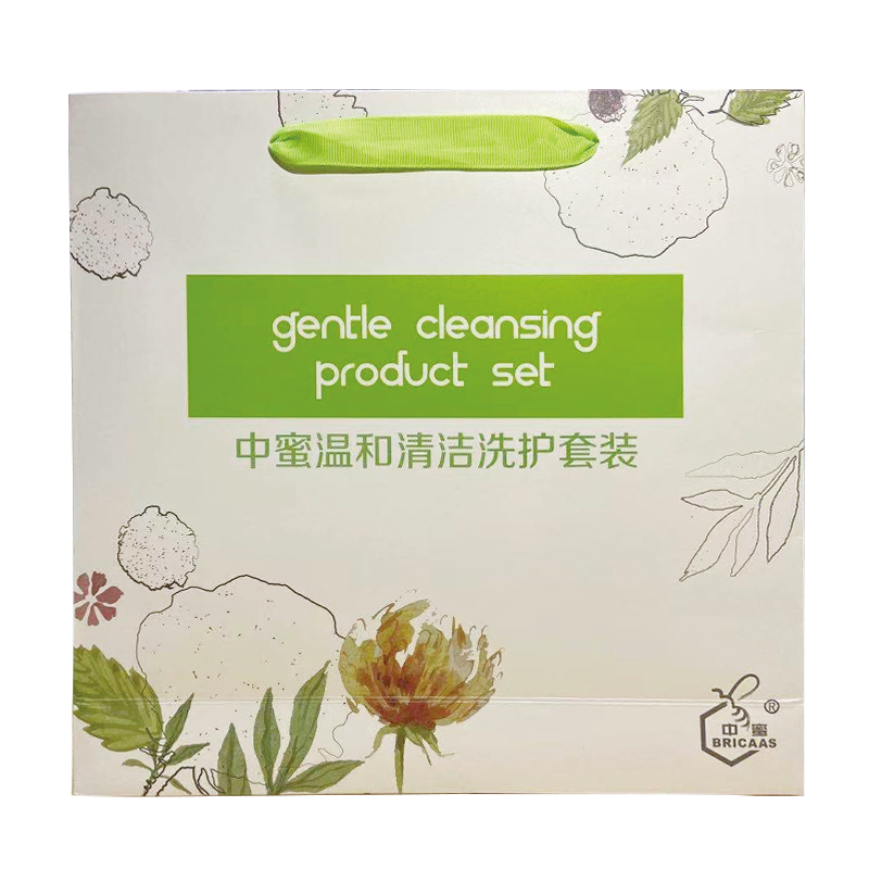 中蜜温和洗护套装蜂胶洗发水 蜂蜜沐浴露 蜂蜜洗手液