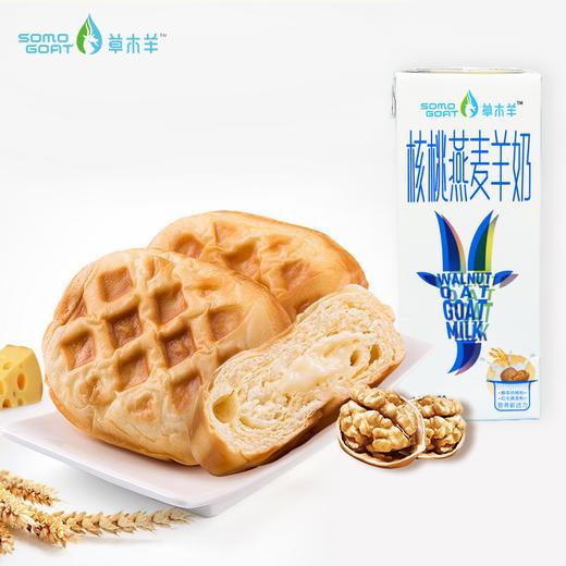 【草木羊】核桃燕麦羊奶儿童学生成人营养早餐奶250ml*6盒 商品图5