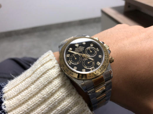    劳力士 间金迪通拿系列 蓝宝石镜面 表径40mm Cal.4130自动机械机芯 商品图8