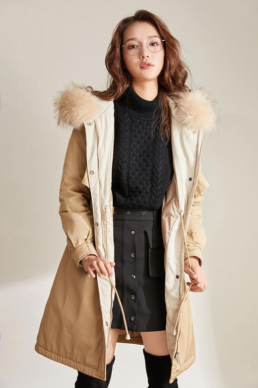 日本LIILY MOON派克羽绒服——集帅气美貌于一身，时尚百搭，又暖又轻盈，带你告别冬日的臃肿 商品图4