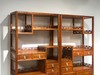 红桥红 家具严选  缅甸花梨(大果紫檀）  【卷草纹条子书架】 商品缩略图1