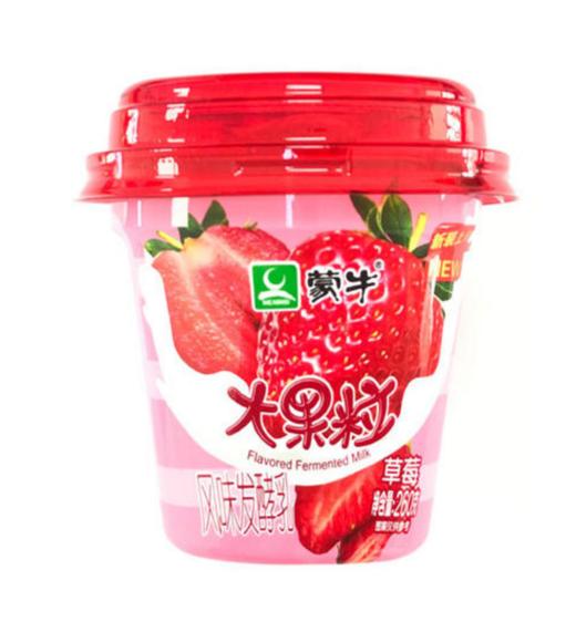 【蒙牛大果粒风味发酵乳】260G/杯，保质期21天 商品图1