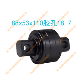 奥威扭力胶芯88*53*110(胶)(孔18.7、高53.38)（单价=1个，12个=1箱）悍威扭力胶芯8853110霸龙457桥扭力胶芯88x53x110奥威、悍威、霸龙457桥拉臂套/拉力套