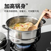 加厚复底二层不锈钢蒸锅家用不锈钢锅双层汤锅蒸馒头包子锅具 商品缩略图2