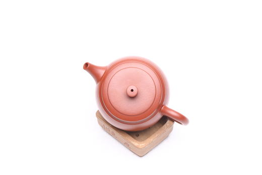 紫砂壶-方圆壶，原矿朱泥，180CC，庄伟杰全手工制作 商品图2