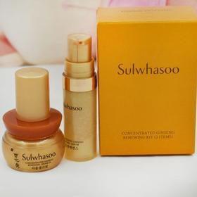 【香港直邮】Sulwhasoo雪花秀 滋盈人参2件套小样（精华5ml+面霜5ml）