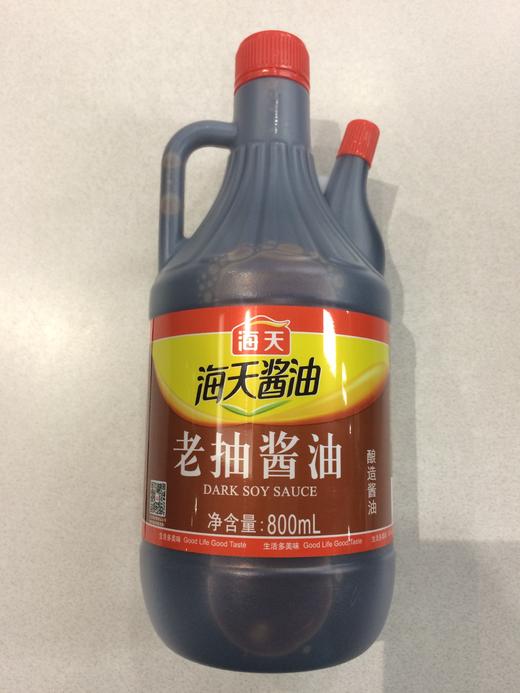 海天老抽酱油800毫升/瓶12瓶/箱 商品图0