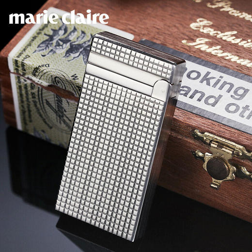 MarieClaire嘉人系列打火机 网格纹款 商品图3