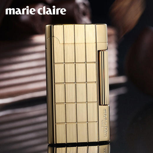 MarieClaire嘉人压铸花纹侧滑打火机 商品图1