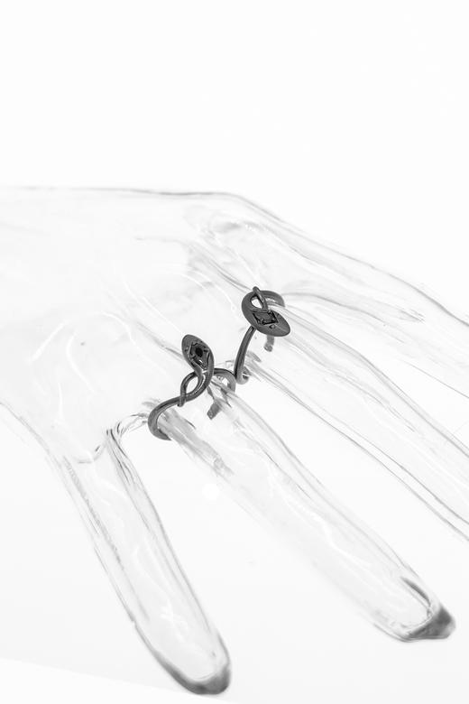 20SS 蛰伏 | SEEDS - Twist 双蛇黑金双戒组合 商品图2