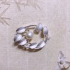 「叶蔓」海水珠银胸针 商品缩略图2