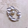 「叶蔓」海水珠银胸针 商品缩略图1