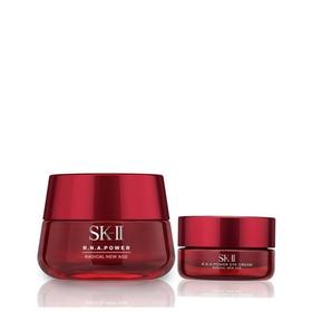 【香港直邮】SK-II 微肌因赋活修护护肤护眼套装 眼霜15ML+面霜80G