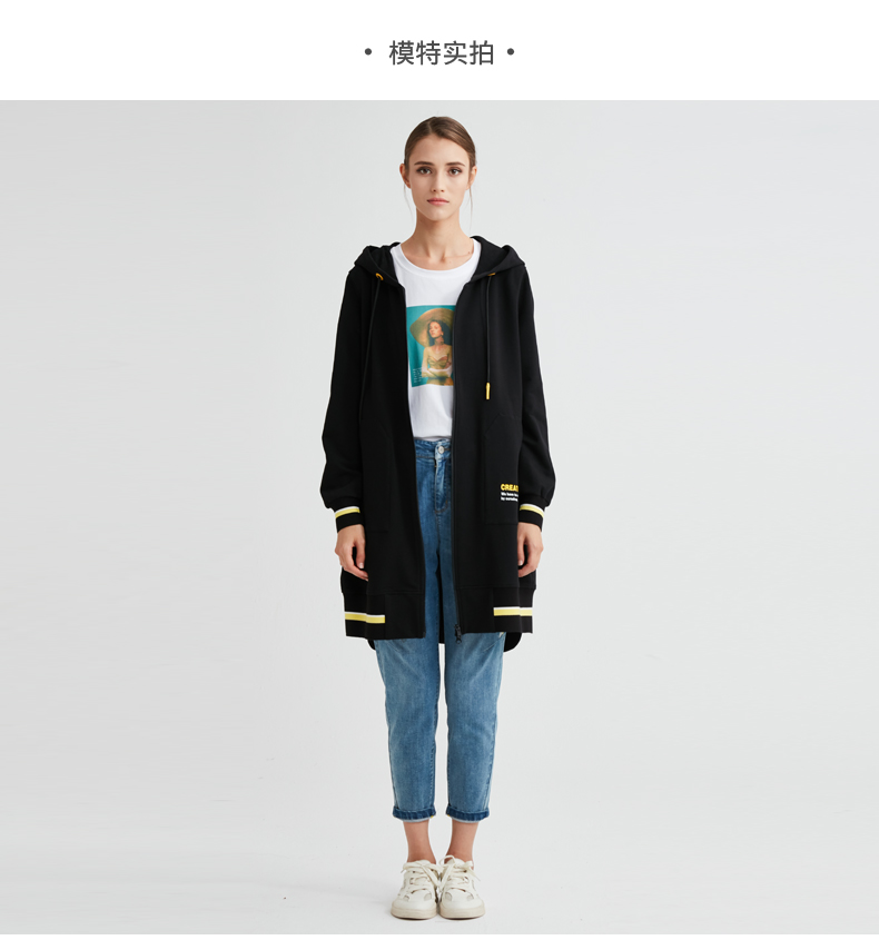 水淼大码女装2020新款春装胖妹妹韩版宽松外套200斤显瘦风衣6636