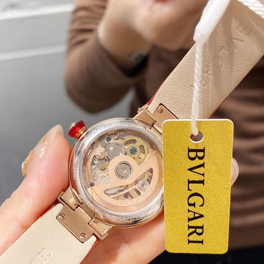 宝ge丽 LVCEA 新品镂空机械系列腕表。从外观上就给人以浓烈感性的气息，进口西铁城全自动机械机芯 商品图7