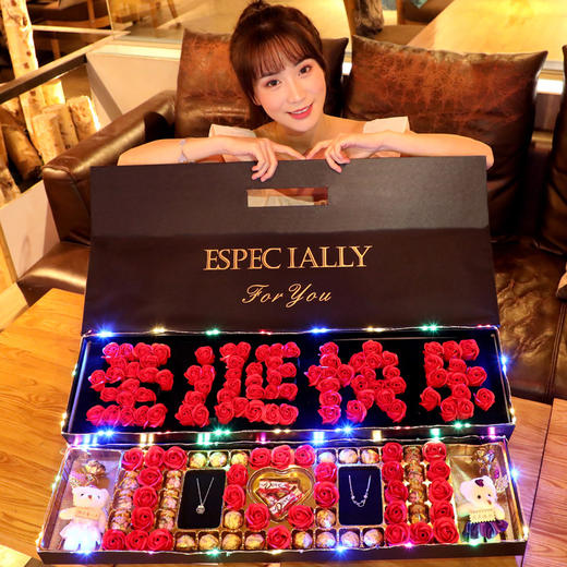天使之翼香皂花永生花礼盒 商品图8