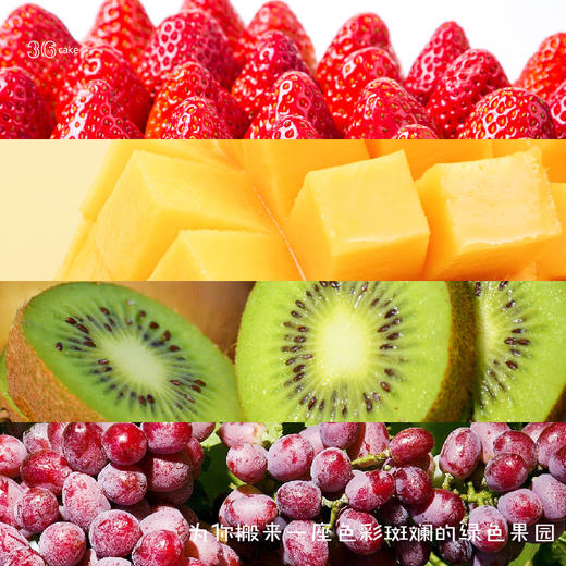 【圣诞季】森林雪国•牛奶草莓蛋糕，可选1.5/2.5磅（广州） 商品图4