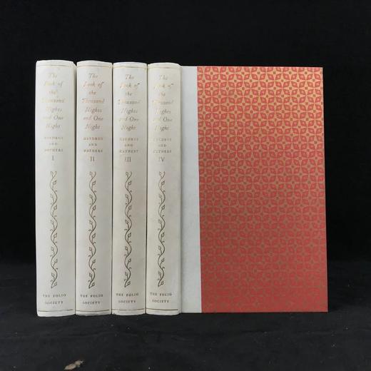 一千零一夜（全4卷） 埃里克·弗雷泽木版画插图 精装16开带书匣 商品图1