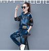 HPS-719秋冬新款时尚休闲运动服卫衣加绒加厚两件套 商品缩略图3