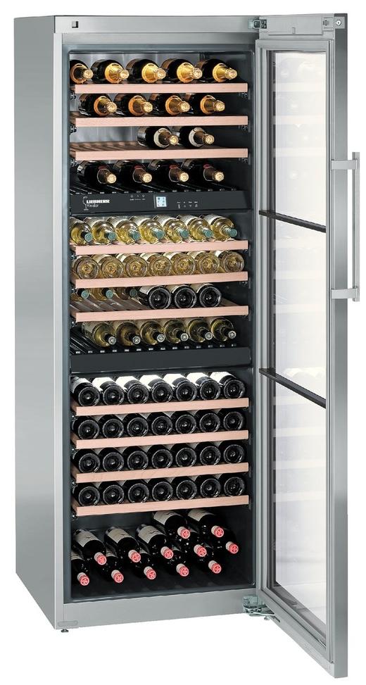 LIEBHERR利勃海尔 502升 Vinidor三温区独立式葡萄酒柜 WTes5872（8折） 商品图2