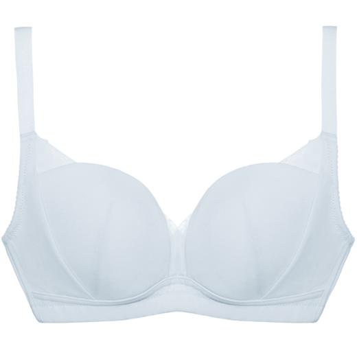 奶糖派大胸无钢圈模杯光面舒适侧收居家生理期文胸悠悠杯2件装 商品图4