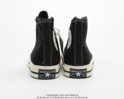 匡威CONVERSE Chuck70加绒休闲时尚百搭舒适个性潮流板鞋 商品图4