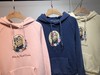 T..W 小熊尼尼 冬季新女款加厚加绒小熊刺绣连帽卫衣 WY340 商品缩略图3