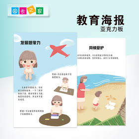 蒙台梭利教育海报【亚克力】