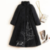 OL9419时尚保暖立领水墨印花白鸭绒羽绒服 商品缩略图3