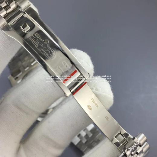 AR劳力士ROLEX DATEJUST超级904L V2升级版日志型36系列腕表，表壳表带运用超级904L铸造而成，并行代购版DATEJUST，完美修正十年间所有副本的不足和缺陷，36mm表径 商品图14