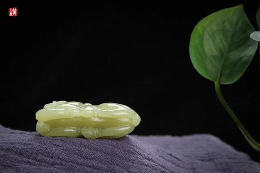 和田玉黄玉【羊】吊坠 赠精美编织挂绳 赠证书 商品图4