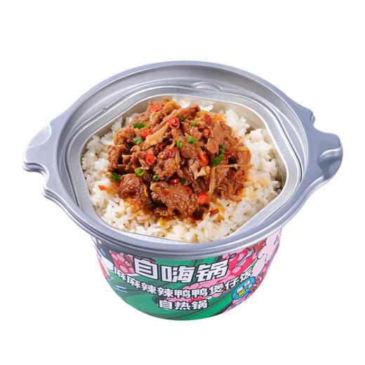 【自嗨锅】 麻麻辣辣鸭鸭自热煲仔饭方便速食户外方便懒人自热米饭 商品图4