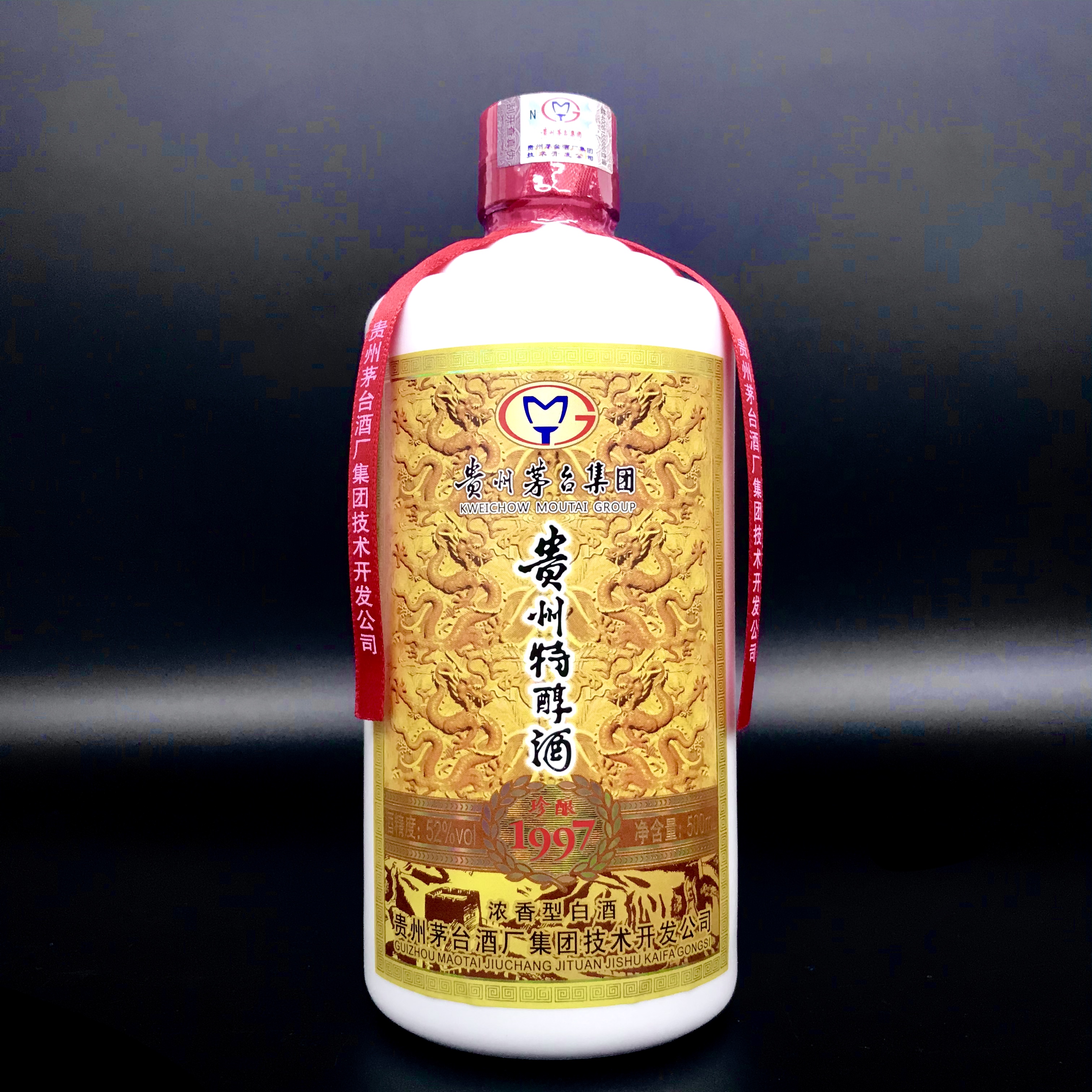 茅台集团贵州特醇酒,52度浓香型500ml/瓶,整箱共6瓶