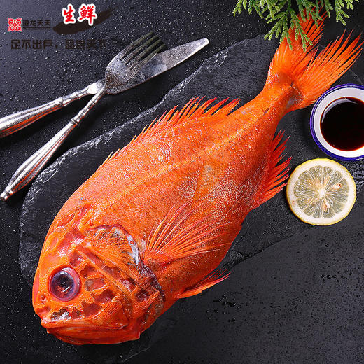 港龙生鲜品牌礼包套餐A(法国银鳕鱼350G+澳大利亚肉眼牛排500G 送西班牙长寿鱼300G以上） 商品图6