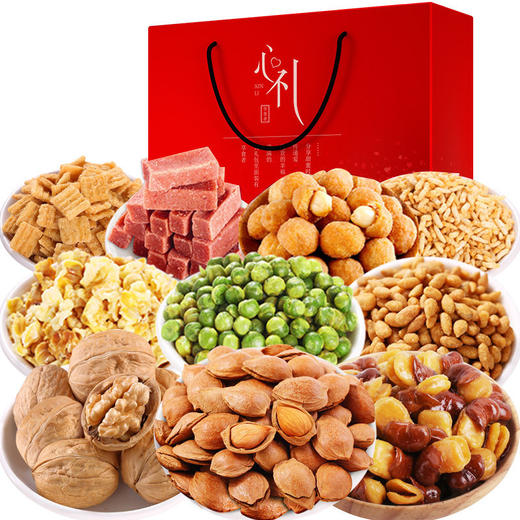 坚果礼盒18包 休闲每日坚果年货干果零食大礼包过年产品 商品图7