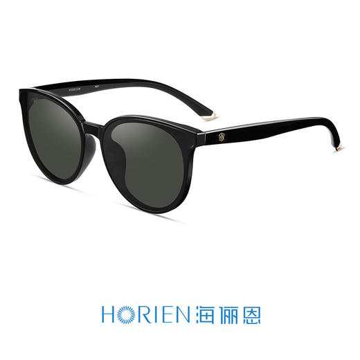 海俪恩新款个性复古时尚墨镜男女圆脸个性太阳眼镜N6750 商品图0