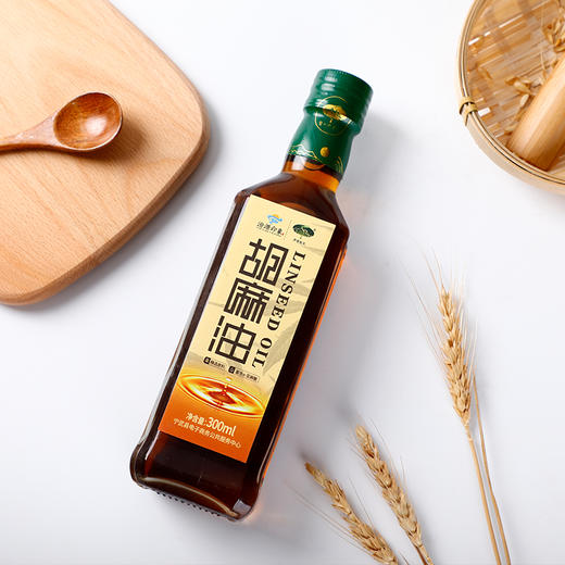 纯胡麻油亚麻籽油热榨300mL/桶家用食用油桶装孕妇月子油 商品图2