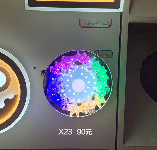 过道灯  X23 紫+白 边彩 圆过道灯 商品图0